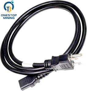Wholesale EU Plug Asic Miner Power Supply Cords Cables 1.5m 1.8m 2m from china suppliers