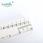 Plastic Dental Endo Measuring Block ,ISO13485 For Orthodontists