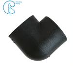 Customized HDPE Socket Fusion Fittings 90 Degree Elbow PE100 PN16 SDR11
