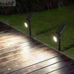 Waterproof Solar Powered Garden Lights Solar Panel 5.5V 500MA 2.5W Monocrystalli