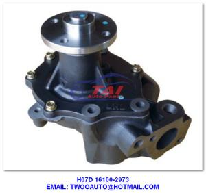 Wholesale Ho7d 16100-2973 Water Pump , 16100-2973 Truck Engine Parts H07d Water Pump For Hino from china suppliers