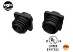 HYFD UL Certificated 300V Nylon PA66 Waterproof Panel Mount Connector