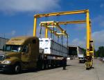 Travelift Mobile Gantry Crane for Miscellaneous Large Containers Lifting