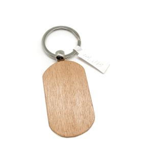 Wholesale Durability Eco Friendly Customizable Wooden Keychain Engraving For Personalized Decoration from china suppliers