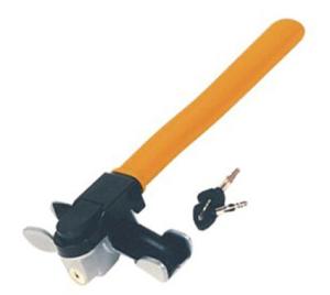 Wholesale Reliable Car Security Locks Telescopic Computer Key Steering Car Wheel Lock from china suppliers