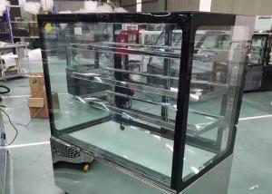 China R290 Deli Patisserie Flat Glass Display Fridge 380 Ltr on sale