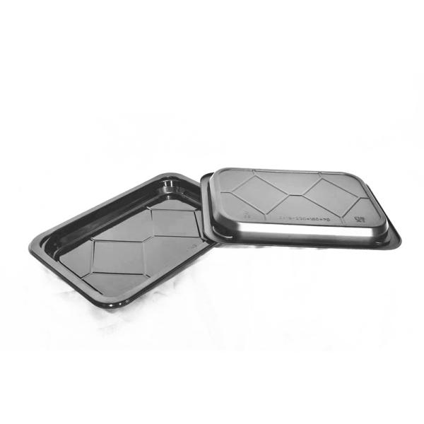 230x160x20 Mm Plastic Display Tray Rectangle Disposable Plastic Tray Fresh Food
