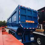 CIMC 4 Axle U Type 56cbm 85ton Tipper Semi Trailer