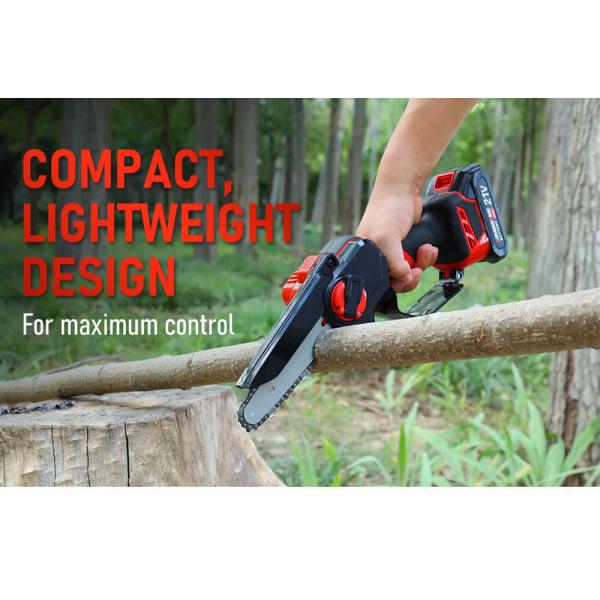 Mini Chainsaw Cordless Handheld Electric Chain Saw with Battery, Used for Tree Trimming Wood, Gift for Father, Husband, Man