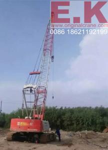 Wholesale 2012 Used Hydraulic zoomlion 70ton crawler Crane track crane lattice boom (QUY70) from china suppliers