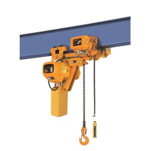Wholesale Light Weight Low Headroom Electric Chain Hoist With Trolley High Safety Performance from china suppliers