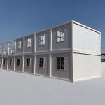 Rainproof Detachable Prefab Container House Construction For Working