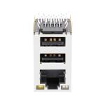 Hanrun HR851120A Compatible LINK-PP LPJU6650BONL 1000 Base-T RJ45 Magjack With