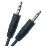 OEM Customization 1M 2M 3M 5M 10M 3 Poles TRS Male to Male 3.5mm Aux Stereo Jack