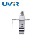 GJ0003L Twin Tube IR Lamp Holder 15x33mm Ceramic aluminum Material