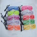 party prop light up el glasses/ led glasses/ el wire glasses