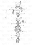404-00062 DH150-7 Excavator Swing Drive Catalog Motors for Multiple Brands and