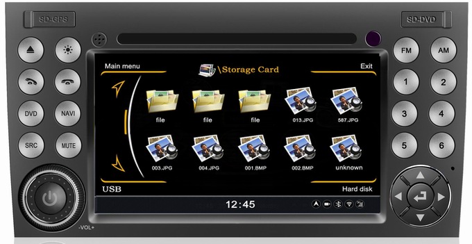 Ouchuangbo For Mercedes Benz SLK 171 2003-2011 DVD Player Radio Stereo S100 Multimedia System