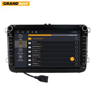 Wholesale GPS VW Car Radio With Bluetooth / USB Port / Rearview Camera from china suppliers