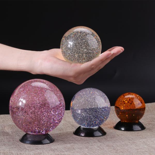 factory wholesale Decoration home glitter powder inside Acrylic Plastic resin