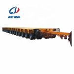 8 Lines 16 Axles Low Bed Semi Hydraulic Modular Trailer Suitable for Heavy Duty