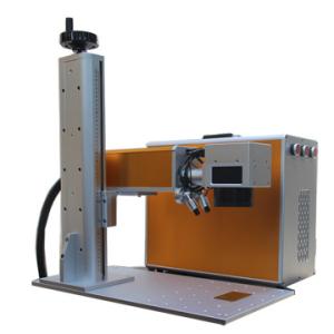 Wholesale OEM 0.5Mm Depth Portable Engraving Machine For Steel , Fiber Laser Marker from china suppliers