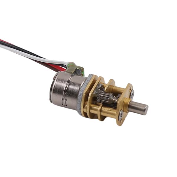 8mm Micro Gearbox Stepper Motor 2 Phase 18 Degree Step Angle Gear ratio 20:1~250:1