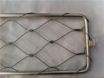 Durable 50*50mm Stainless Steel Rope Net Flexible Cable Net Fencing