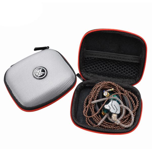 Earphone Compression EVA Zipper Case Anti Water Splash Offset printing