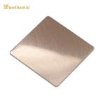 5000mm Length Decorative Stainless Steel Sheet Metal 2mm 304 Grade Viberation