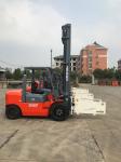 6m Mast lifting 8k 4 Ton Pallet Diesel Forklift Truck Machine