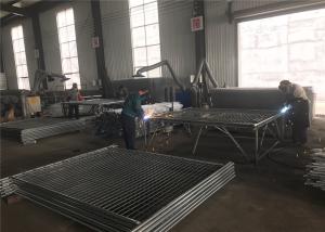 Wholesale Portable Aluminum Fence Temp Fence Panels For Residential / Commercial Building from china suppliers