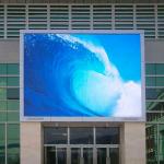 Commercial Building Led P10 Outdoor Full Color Display Brightness 5800cd/Sqm
