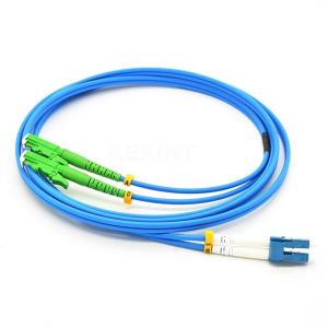 Wholesale FTTH E2000 APC-LC UPC Armored Fiber Optic Patch Cable Simplex Duplex SM MM from china suppliers