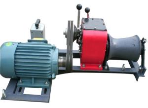 Wholesale Tower Erection 1 Ton Winch , High Versatility Winch Machine For Cable Pulling from china suppliers