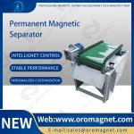Belt Conveyor Magnetic Separator Machine 150x1200mm Magnetic Roller Specificatio