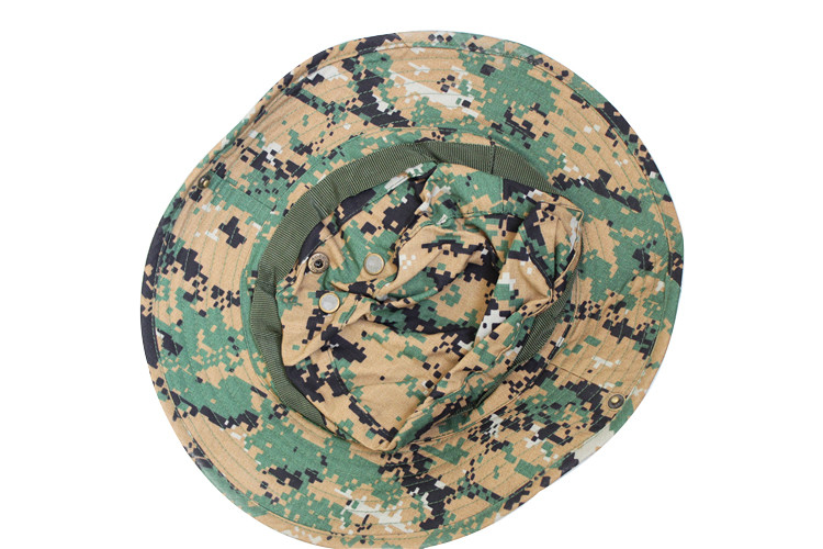 Men Twill Fabric Military Bonnie Hats With Adjustable Strap Fishing Hats