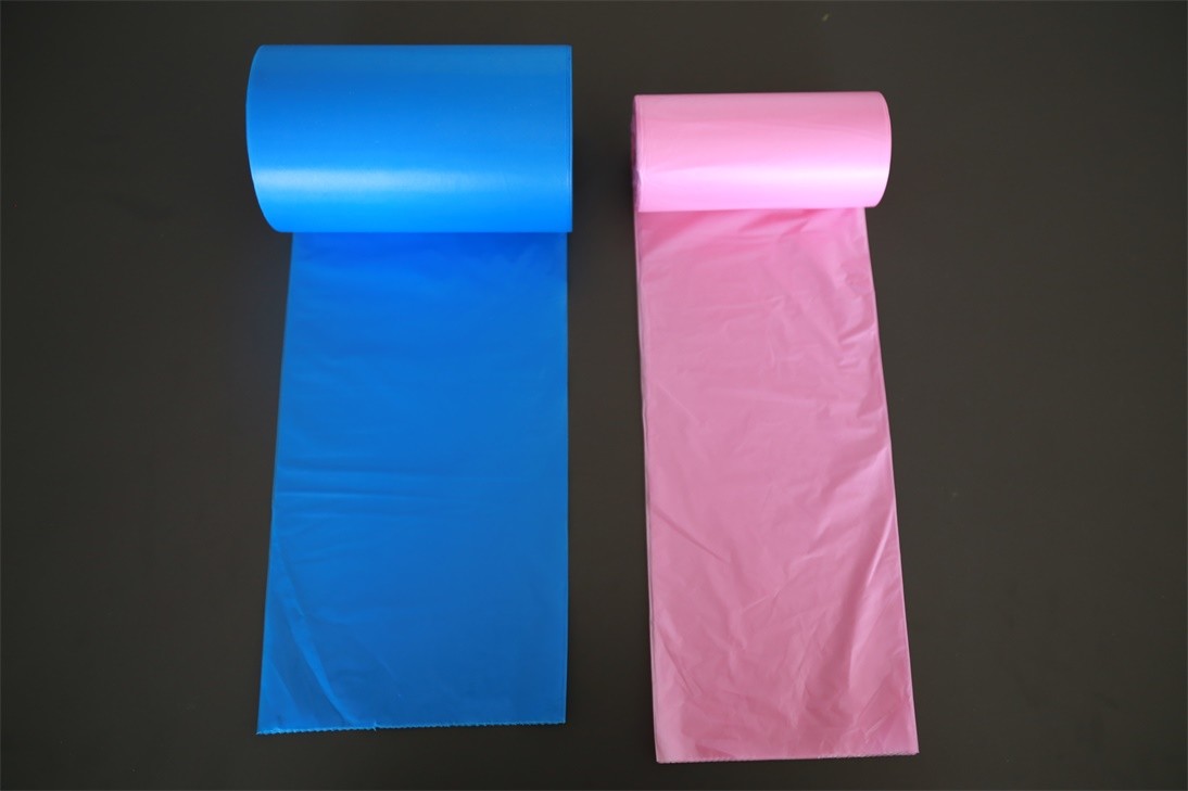 Multi Colored Star Sealed Eco Friendly Trash Bags ，Plastic Disposable Trash Bags