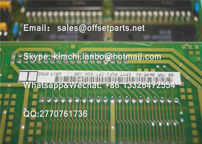 00.785.0645/02 81.186.5435/08C circuit board original used part of offset press printing machine