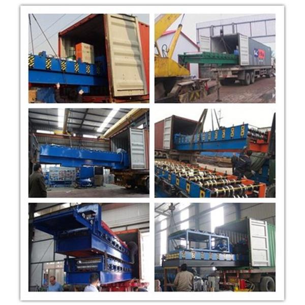 2018 New design Corrugated Roof Sheet Roll Forming Machine made in china PLC Control Automatic