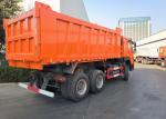 Sinotruk Howo Tipper Dump Truck Weichai 380Hp 6 × 4 5200 - 5800mm For Export