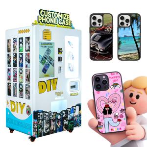 Wholesale 300kg White Steel Phone Case Printing Vending Machine With 1.5Pi Droplet from china suppliers