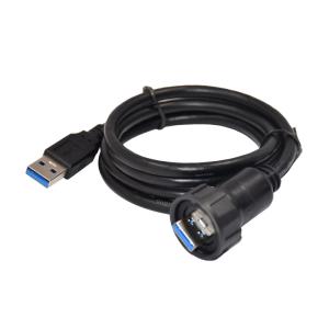 Wholesale Waterproof Swift USB 3.0 Connector Types , IP68 USB Male Connector from china suppliers