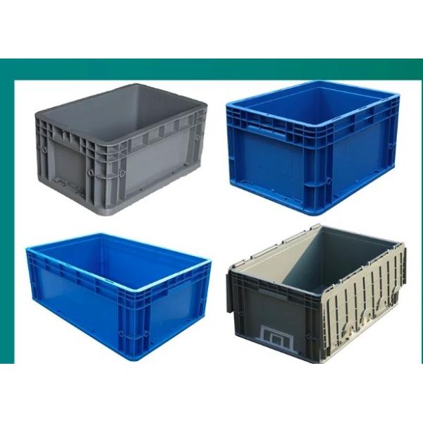 Industrial Plastic Stacking Euro Storage Containers Boxes Crates