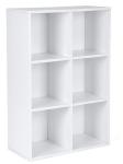 Modern design Living Room MDF Wood portable book shelf furniture