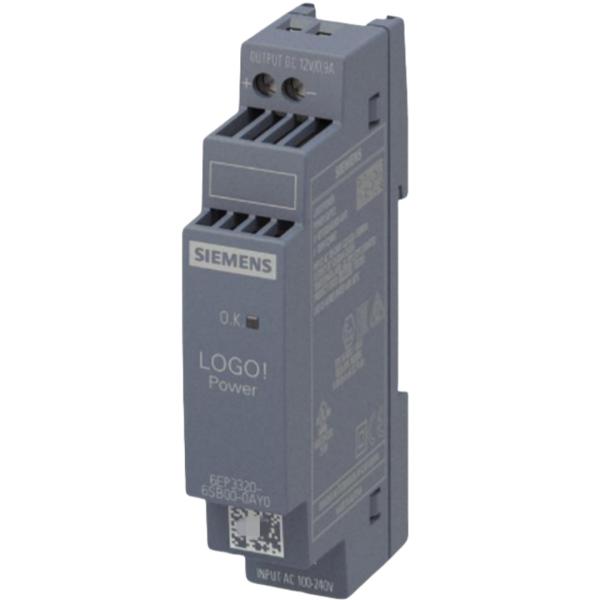 SIEMENS 6EP3320-6SB00-0AY0 LOGO!POWER 12 V / 0.9 A STABILIZED POWER SUPPLY INPUT
