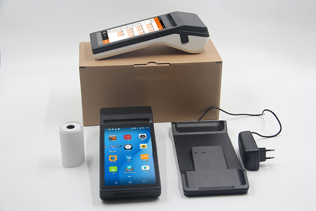 7 inch Capacitive Touch Screen Mobile Handheld Offline Pos Machine for Retail Restaurant