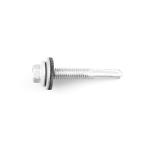 Ruspert Finish Stainless Steel Carbon Steel Bi Metal Roofing Screw with Rubber