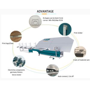 Wholesale Automatic Aluminum Spacer Bending Machine With Logo Printing Function from china suppliers