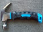 Forged steel 12OZ Mini Claw hammer/Nail hammer with fiberglass handle in hand